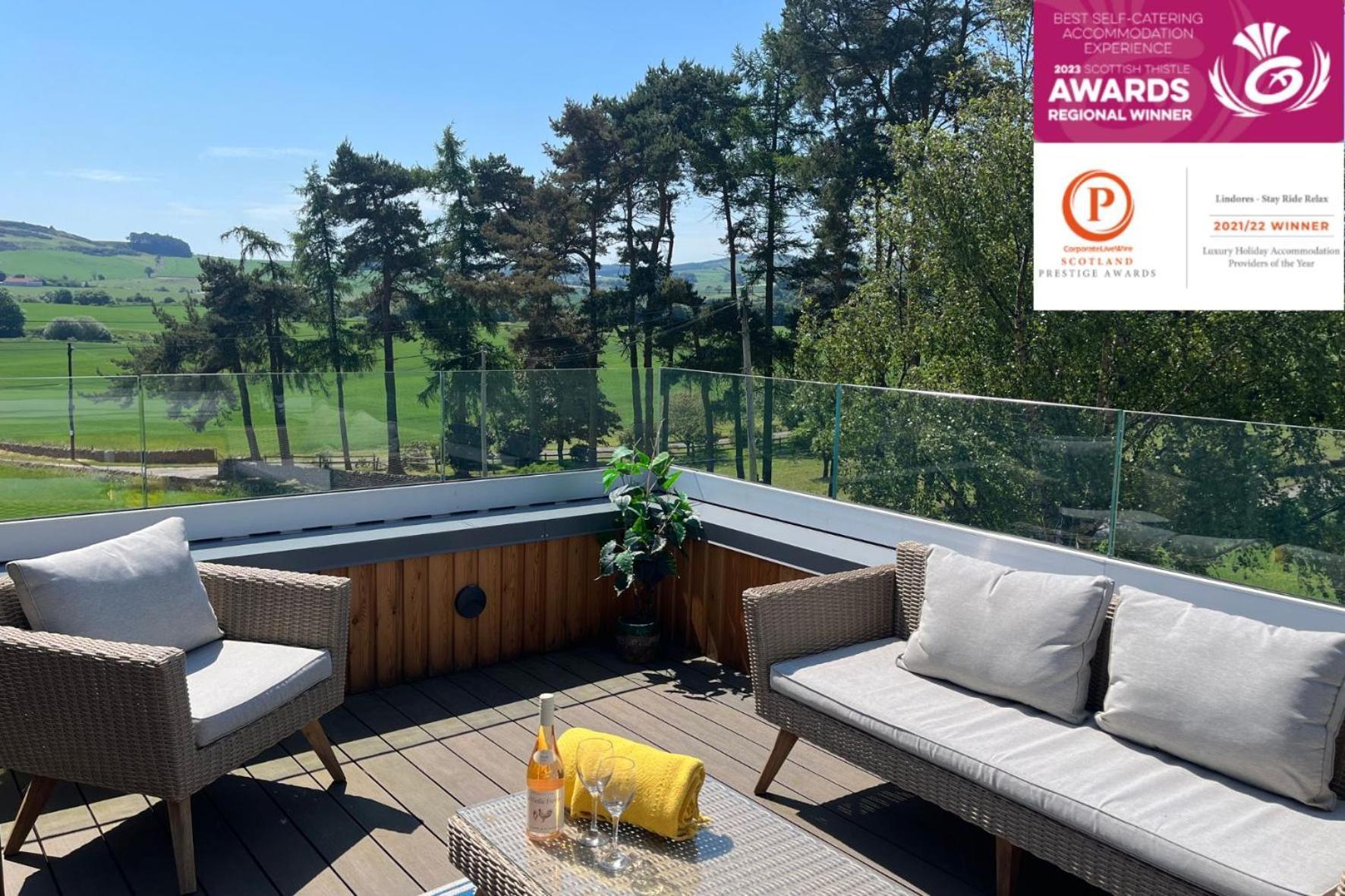 Luxury Lodge With Hot Tub At Lindores Newburgh  Exteriér fotografie