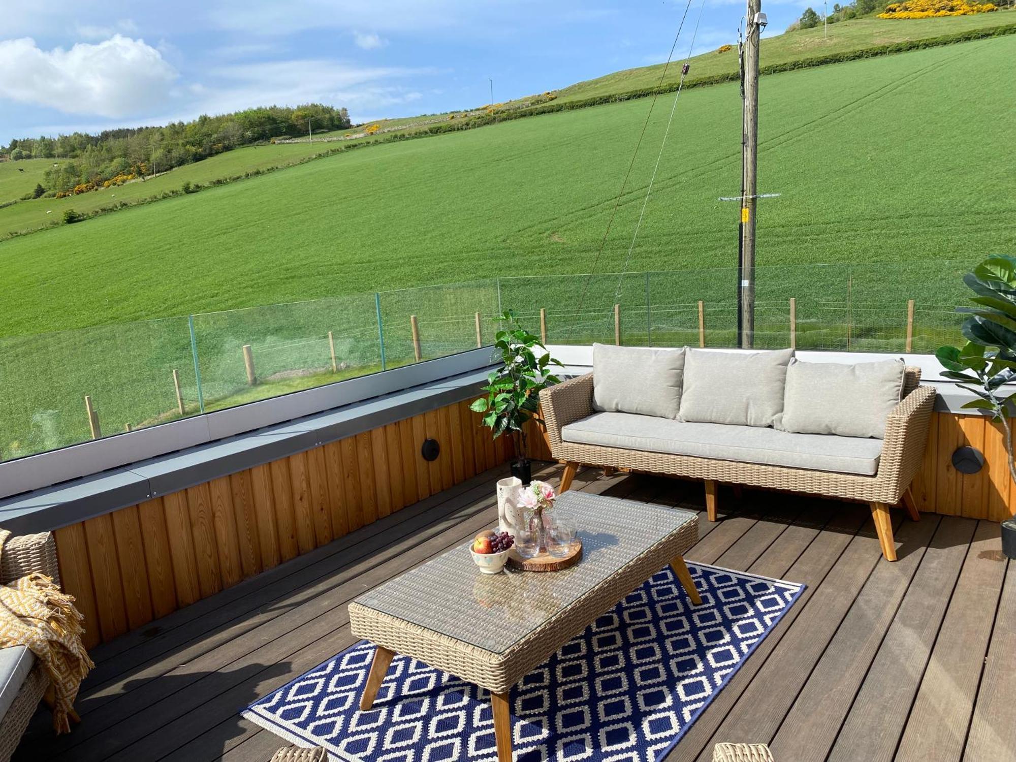 Luxury Lodge With Hot Tub At Lindores Newburgh  Exteriér fotografie